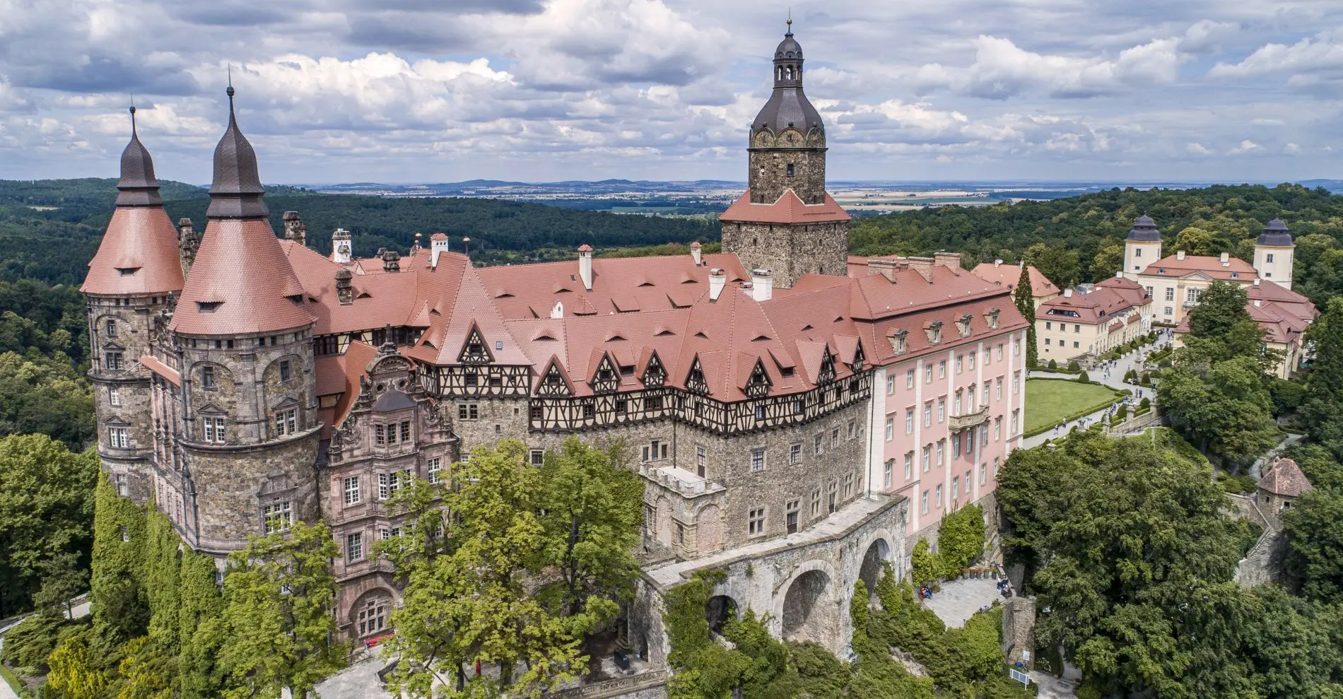 Zamek Książ w Wałbrzychu (Dolny Śląsk)